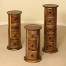 FurnitureToday Jali light drum chests