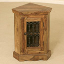 FurnitureToday Jali light mini corner cabinet