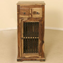 FurnitureToday Jali light tall indian Hi-Fi cabinet