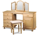 FurnitureToday Julian Bowen Pickwick Pine double dressing