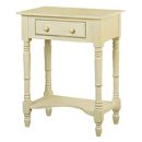 FurnitureToday Les Saisons champagne 1 drawer side table