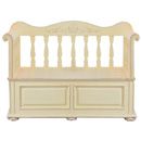 FurnitureToday Les Saisons champagne bench with lift up seat
