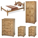 FurnitureToday Lincoln Pine Bedroom Set