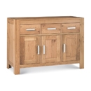 FurnitureToday Lyon Oak Medium Sideboard - Special Offer