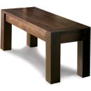 FurnitureToday Lyon Walnut Bench