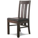FurnitureToday Lyon Walnut Slatted Dining Chair