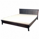 FurnitureToday Madeira dark wood bed