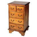FurnitureToday Mango wood 2 over 3 chest