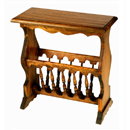 FurnitureToday Mango wood magazine rack