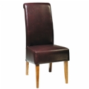 Mayfair pair of Leather chairs 