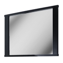 FurnitureToday Metro Black Landscape Mirror