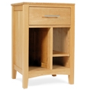 FurnitureToday Milano Oak PC Tower Cabinet