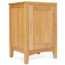 FurnitureToday Milano Oak Single Door Cupboard