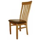 FurnitureToday Milano Solid Oak Lucia Dining Chair