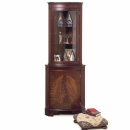 FurnitureToday Montague Gower Bow Corner Cabinet
