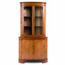 FurnitureToday Montague Gower double bow Corner Cabinet