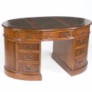 FurnitureToday Montague Gower Executive Oval Desk