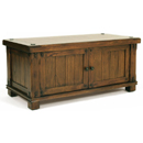 FurnitureToday Montana dark wood storage coffee table