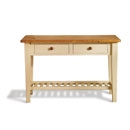 FurnitureToday Mottisfont Painted Pine 2 Drawer Hall Table