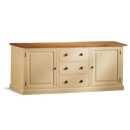 FurnitureToday Mottisfont Painted Pine 3 Drawer Marlborough