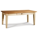 FurnitureToday Mottisfont Painted Pine Tapered Leg Dining Table