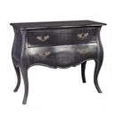 FurnitureToday Moulin Noir 2 drawer chest 
