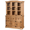 FurnitureToday New Corona mexican pine 3 door dresser