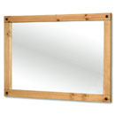 FurnitureToday New Corona mexican pine mirror