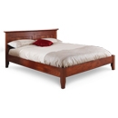 FurnitureToday New York Dark 5ft Low Foot End Bed