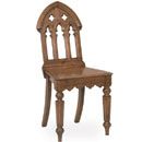 Oak Country Gothic Chair