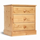 FurnitureToday One Range Pine 3 Drawer Medium Chest