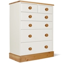 FurnitureToday One Range Pine Painted 2   2   2 Deep Drawer