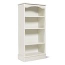 One Range White Painted Medium Narrow Bookcase