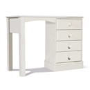 One Range White Painted Single Dressing Table