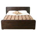 FurnitureToday Pacific Dark Pine King size Bed 