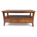 FurnitureToday Pacific Mahogany 4 Drawer Coffee Table