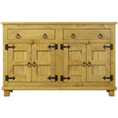 FurnitureToday Peru Pine 4 door buffet