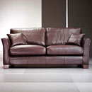 FurnitureToday Premiere Virginia Leather Natur Sofa