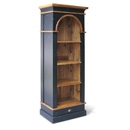 Provence Black Painted Small President Bookcase