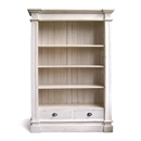 Provence White Painted Large President Bookcase