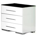 FurnitureToday Rauch Agon 3 Drawer Bedside Chest