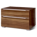 FurnitureToday Rauch Neo 2 Drawer Bedside Chest