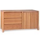 FurnitureToday Reclaimed Teak 3 drawer 1 door sideboard