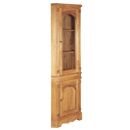 Regency Pine corner cabinet
