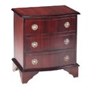 FurnitureToday Regency Reproduction 3 drawer Serpentine chest 