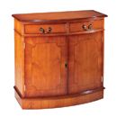 Regency Reproduction Bow Sideboard 