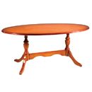 FurnitureToday Regency Reproduction Oval Lounge Table 