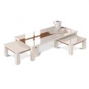 FurnitureToday Riviera White Nest