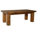 FurnitureToday Rustic pine coffee table