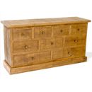 FurnitureToday Rustic Plank Low Boy